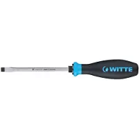 Witte Pro Impact 6.5x125 Mm Flat Tip With Hexagon Screwdriver Zilver