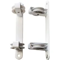 Big Buy Cooking Wasrek Tarrés Basic 2, wit, met riemschijven, voor wandmontage, 25 x 5 x 5 cm
