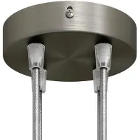 Creative Cables Krm574ftis Metalen Cilindrische Lamp Plafondrozet Kit