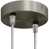 Creative Cables Krm572ftis Metalen Cilindrische Lamp Plafondrozet Kit