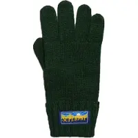 Superdry Radar Handschoenen van Wolmix Groen Grootte: M/L