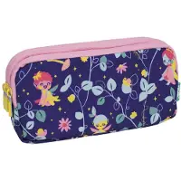 Big Buy Cooking Pennenetui met 3 vakken Milan Fairy Tale Lila (20 x 11 x 6,5 cm)