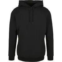 Build Your Brand Basic Hoodie Zwart L Man