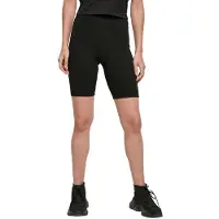 Build Your Brand Ladies High Waist Cycle Shorts Black - Build Your Brand BY184 - Maat 3XL