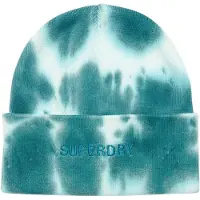 Superdry Vrouwen Dyed Beanie Groen Grootte: 1SIZE