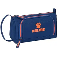 Big Buy Cooking Schooletui met Accessoires Kelme Navy blue Oranje Marineblauw 20 x 11 x 8.5 cm (32 Onderdelen)