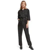 Scotch & Soda Dames Jumpsuits Beaded Collar Jumpsuit - Zwart - Maat 38