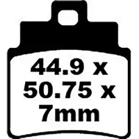 EBC Sfa Series Organic Sfa355/4 Remblokken