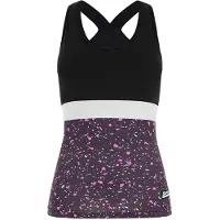 Santini Scia Pietra Sleeveless Jersey Zwart,Paars S Vrouw