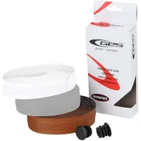 Ges Microfiber Handlebar Tape Bruin,Wit