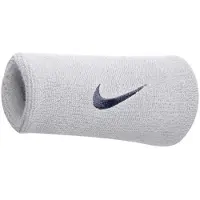 Nike Swoosh Sponge Hoofdband Doublewide Wit Unisex