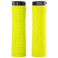 Sb3 Lock on Flowy AM grips Fluorescerend geel / Zwart || Maat: 32