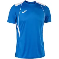 Joma Championship Vii T-shirt Met Korte Mouwen Blauw 9-10 Years Jongen