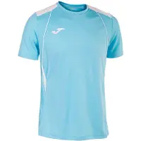 Joma Championship Vii T-shirt Met Korte Mouwen Blauw 12-14 Years Jongen