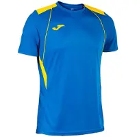 Joma Championship Vii T-shirt Met Korte Mouwen Blauw 11-12 Years Jongen
