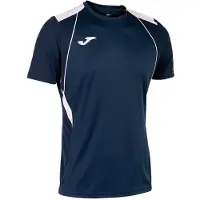 Joma Championship Vii T-shirt Met Korte Mouwen Blauw 11-12 Years Jongen