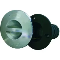 Nuova Rade Dekvuller Met Verchroomde Kap Zwart,Grijs 38 mm