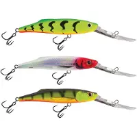 Salmo Freediver Super Deep Runner Green Tiger 12 cm 24 g Wobbler