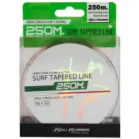 Kali Kunnan Surf 250 M Taps Toelopende Onderlijn Rood 0.200-0.570 mm