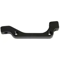 Imperial Post Mount Std Brake And Fork Adapter Zwart 180 mm