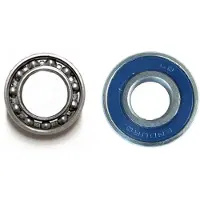 Enduro ABEC 3 6701 2RS lager, zilverkleurig, 12 x 18 x 4 mm. Zilverkleurig, 12 x 18 x 4 mm