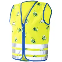 Wowow Reflectievest kids goyo jacket maat l geel