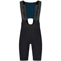 Rogelli Tyro II Korte Fietsbroek - Met Bretels - Heren - Blauw, Zwart - Maat 3XL
