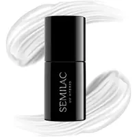 Semilac UV Nagellack Gel Nagellak 7 ml 001 Strong White