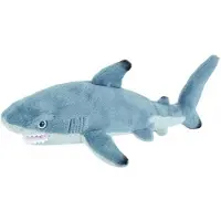 Sonstige Verlage knuffel haai junior pluche 20 cm grijs/wit