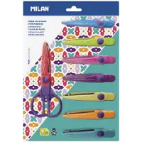 Milan Schaar Milan Multicolour 9 Onderdelen Roestvrij staal