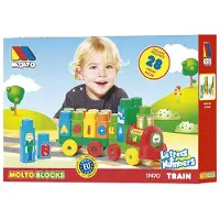 MOLTO Vrachtwagen met Bouwstenen Moltó Aeiou Express (28 pcs)