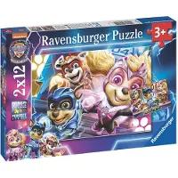 Ravensburger Pack 2 puzzles x 12 pièces Pat'Patrouille Film
