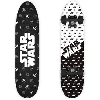 Star Wars Skateboard 61 X 15 X 10 Cm Hout Zwart/wit