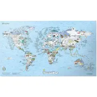 Awesome Maps Snow Trip Kaart