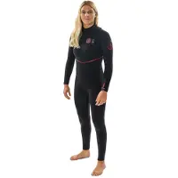 Rip Curl Fbomb Fusion 5/3 Mm Long Sleeve Free Zip Neoprene Suit Zwart 8