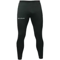 Givova Thermobroek lang/Sportlegging, Slim P005, Zwart, maat L