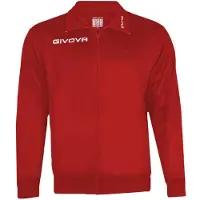 Givova Mono 500 Full Zip Sweatshirt Rood 8-10 Years Jongens,Meisjes