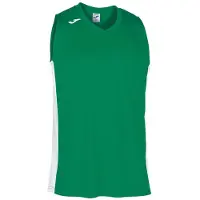 Joma Cancha III Basketbalshirt Heren - Groen / Wit | Maat: M