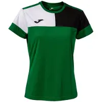 Joma Crew V T-shirt Met Korte Mouwen Groen M Vrouw