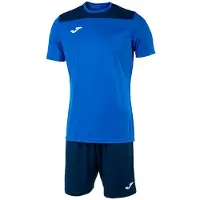 Joma Phoenix Ii Korte Mouw Set Blauw 24 Months-3 Years Kinderen