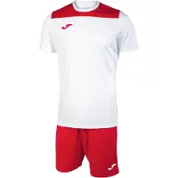 Joma Phoenix Ii Korte Mouw Set Wit 5-6 Years Kinderen