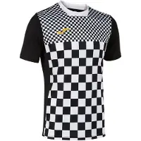 Joma Flag Iii T-shirt Met Korte Mouwen Wit,Zwart M Man