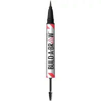 Maybelline - Build-a-Brow - Wenkbrauwpotlood/-gel - voor elk type wenkbrauw - creëert natuurlijke, vollere wenkbrauwen in slechts 2 stappen - Deep Brown