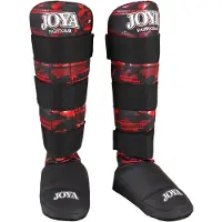 Joya Camo V2 Scheenbeschermers - Rood