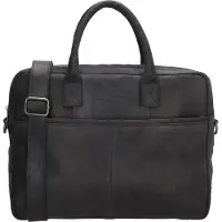 Hide & Stitches Laptoptas 15.6'' Hunter Zwart