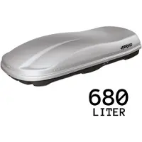 Farad Dakkoffer Farad Marlin N7 - 680L grijs/mat