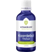 Vitakruid Kaardebol wortel tinctuur extractie volgens HAB 50