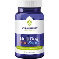 Vitakruid Multi dag man sport (30 tabletten)