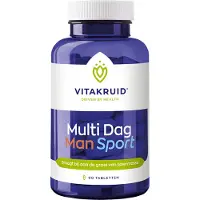Vitakruid Multi dag man sport (90 tabletten)