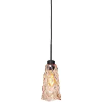 Steinhauer Hanglamp Vidrio 3831ZW amber geel glas
